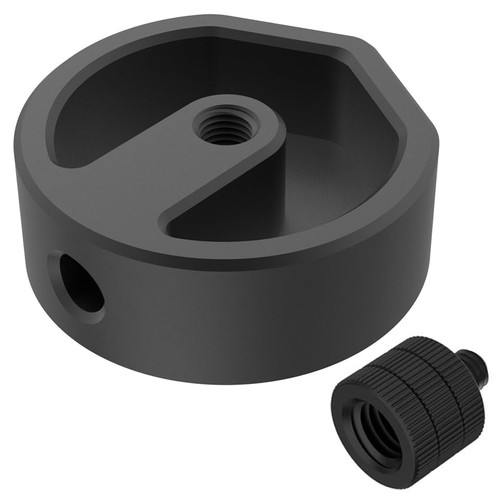 CeroDimo Starlink Mini Tripod Adapter, Aluminum Alloy 2 * 2 * 0.8 inch, Black  - Picture 1 of 6