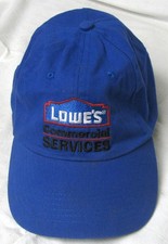 LOWE'S COMMERCIAL SERVICES Blue Baseball Style Hat  