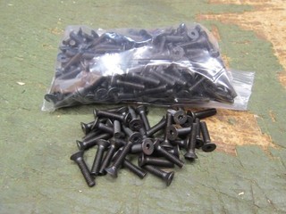 250 Inbus Schrauben M4 x 18 DIN7991 8.8 Stahl SW2 5 SeK Neu9