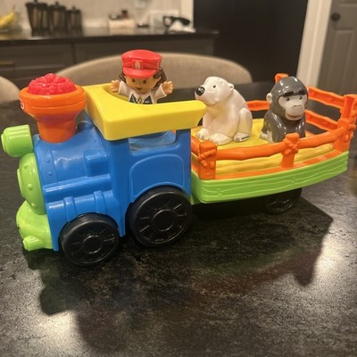 Fisher-Price Little People Toddler Toy Train Choo-Choo Zoo with Music Sounds
