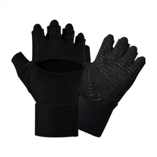 Men Gym Gloves Half Finger Workout Weight Lifting Fitness Exercise Gloves 