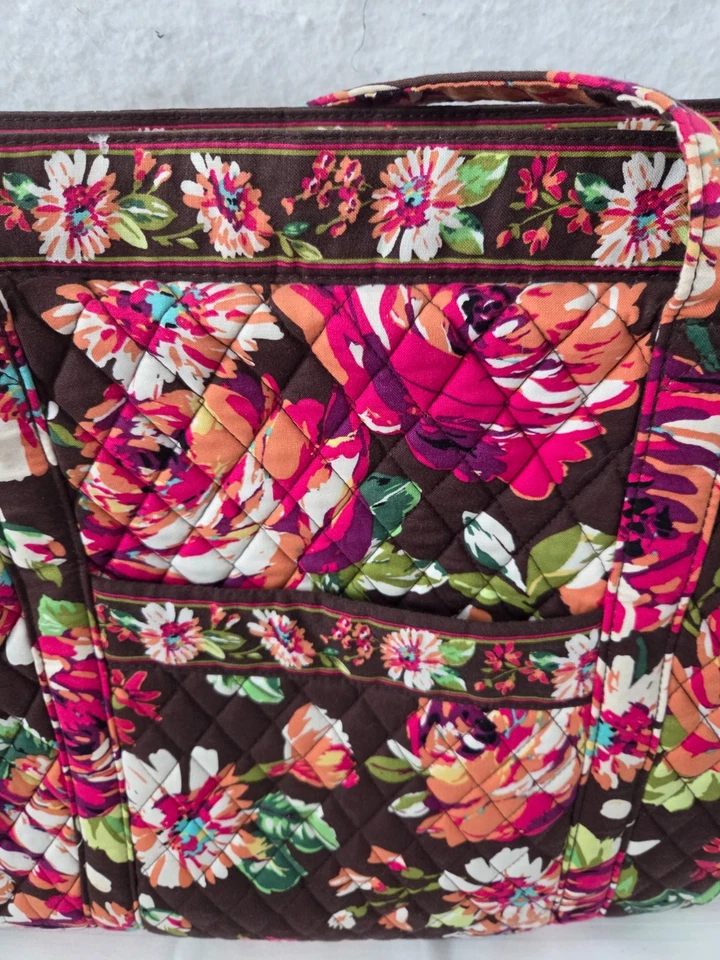 Bolso de Mano Vera Bradley ENGLISH ROSE Get Carried Away Foto 2 de 4