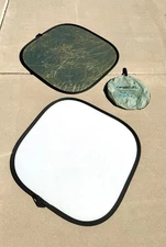 Westcott Illuminator Reflector 4-in-1 42 Inch Diffuser Kit White, Gold, Silver