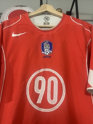 Vintage 2004 Nike South Korea National Team Home Kit Jersey L | eBay