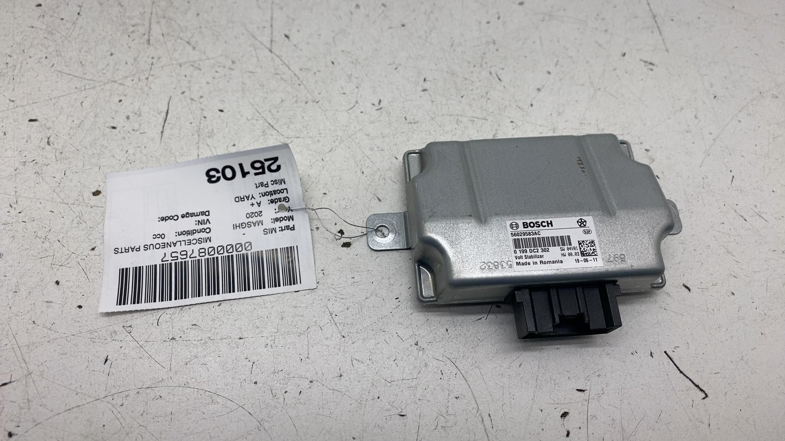 ⭕ 2017-2021 Maserati Ghibli Power Inverter Converter Control Module 56029583AC