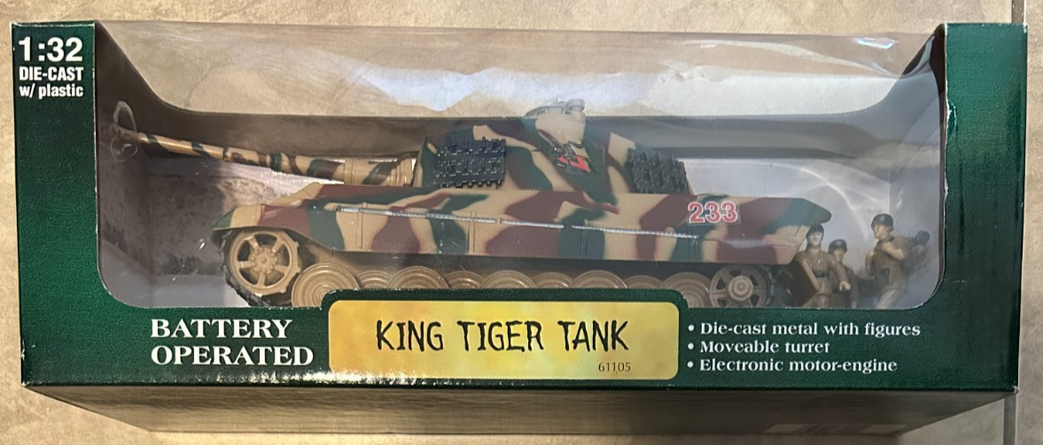 Newray Modern Armor King Tiger Tank 233 61105 Battery Operated 1