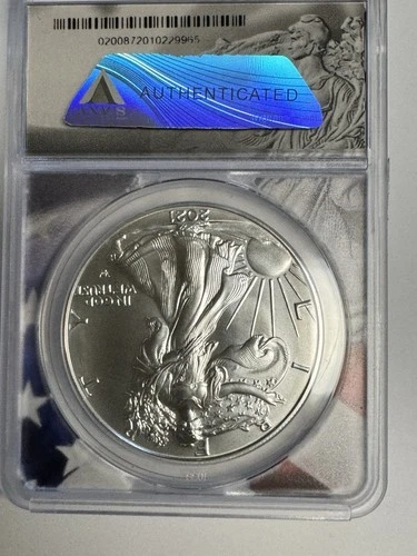 2021 Type II US Silver Eagle $1 ANACS MS70 First Strike Coin.....