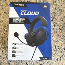 HyperX Cloud Gaming Headset Blue, Detachable ...