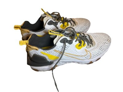 Nike React Vision Running Shoes Men s 12 White Honeycomb Gym Sneakers CD4373-100