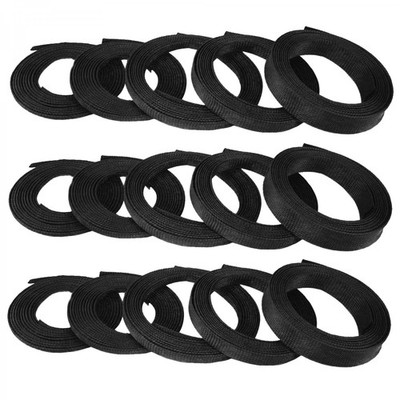 1/2'' Black Ultra Wrap Wire Loom - 150 Feet Keep It Clean KICWFABK0500L150 rat 