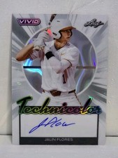 2025 Leaf Vivid Technicolor Jalin Flores White Lava Auto /6