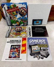 Mario Pinball Land (Nintendo Game Boy Advance GBA 2004) CIB Authentic