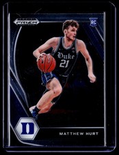 2021 Panini Prizm Draft Picks #34 Matt Hurt RC BK21