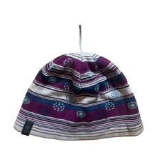 Smartwool Girls One Size Multicolor 100% Merino Wool Beanie Hat 
