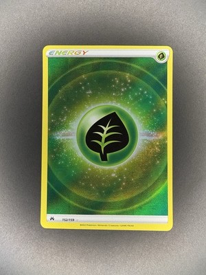 Grass Energy (Texture Full Art) 152/159 SWSH: Crown Zenith Holo NM
