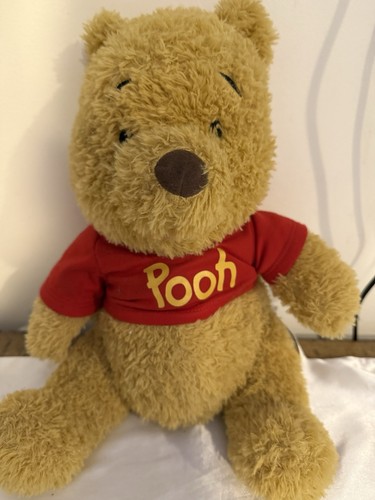Build a Bear Winnie The Pooh 12” Soft Plush Toy With T Shirt 2019 Rare