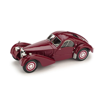 Bugatti Atlantic 1938 Amaranto 1:43 Brumm Auto D'epoca -D- Neues Modell