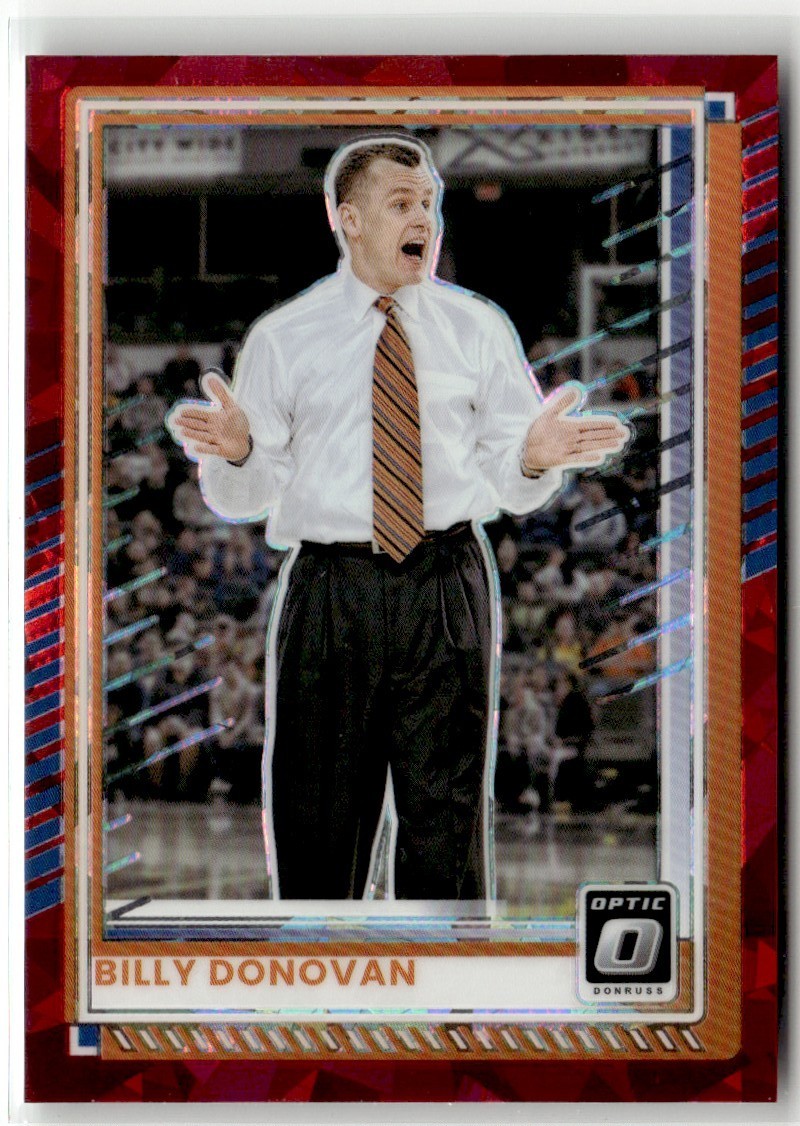 2025-26 Donruss Optic Red Ice Billy Donovan #132 (E)