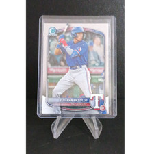 Bowman 2025 Draft Chrome Yolfran Castillo Texas Rangers Card #BDC-107
