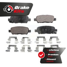 Rear Semi-Metallic Brake Pads For 2008-2020 Nissan Rogue 2007-2019 Sentra