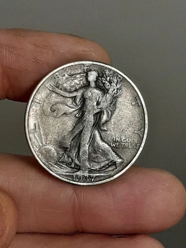 1937- P Walking Liberty Half Dollar