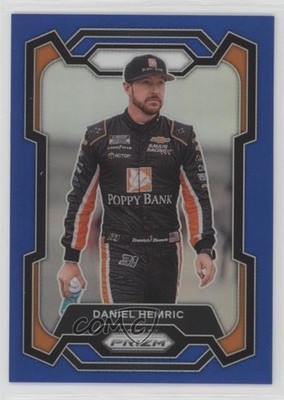 2024 Panini Prizm Blue Prizm 168/199 Daniel Hemric #58 1jj7