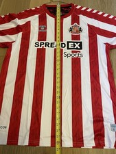 Hummel. Sunderland A.F.C.. Red/White Soccer Jersey. Wellbeck #10. 2XL. Home 