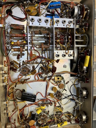 HALLICRAFTERS SX-140 HAM BAND COMMUNICATIONS RECEIVER - Zdjęcie 6 z 7