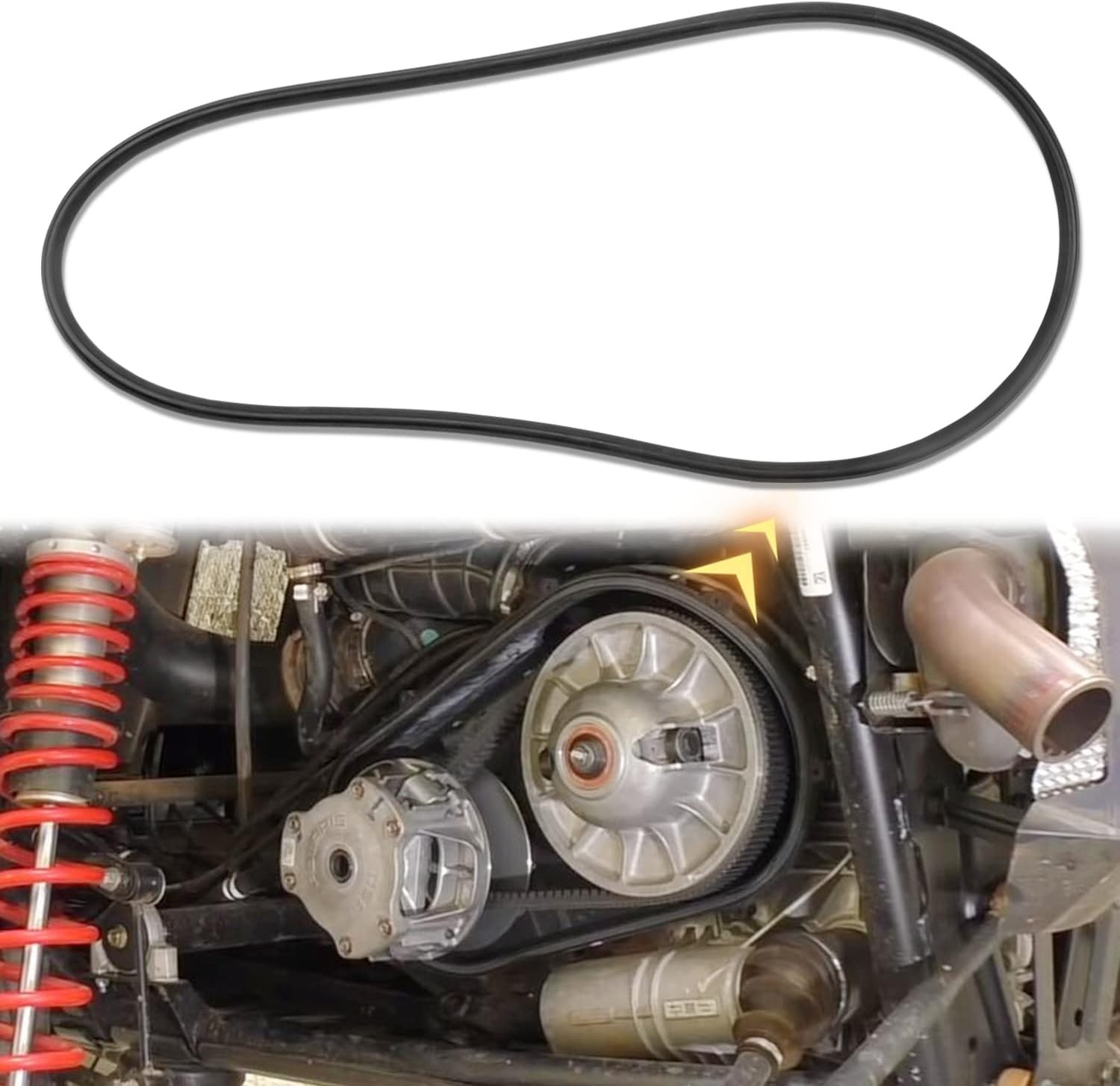 Polaris Sportsman RZR Belt Box Seal Drive Clutch Gasket Cover Replacement