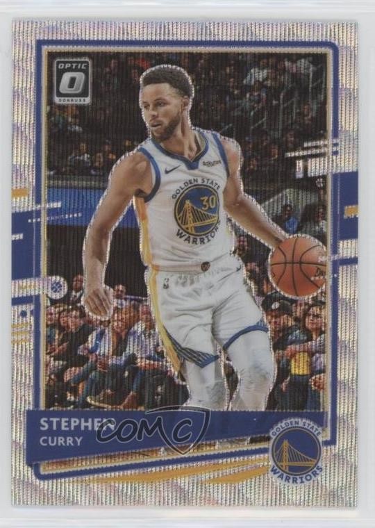 2020-21 Panini Donruss Optic Fanatics Box Set Wave Prizm Stephen Curry #17 11yh