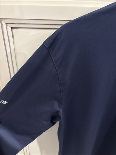 USAF Sport-Tek ST657 Polo Shirt Recruiter Embroidered Long Sleeve Men’s Medium - Picture 13 of 17
