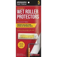 Allway Paint Poncho Wet Paint Roller Protectors (5-Pack) PON-RL Allway Tools