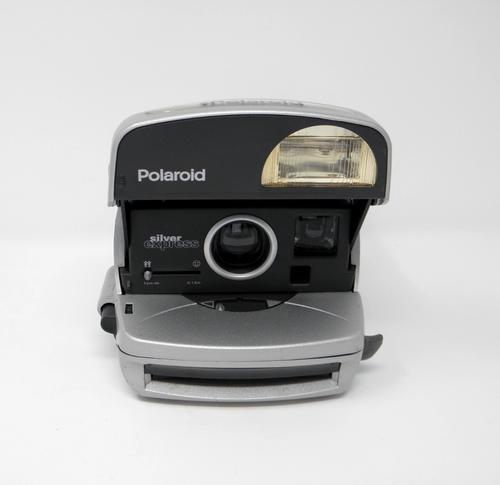 Polaroid Silver Express analoge Sofortbildkamera - ungetestet.