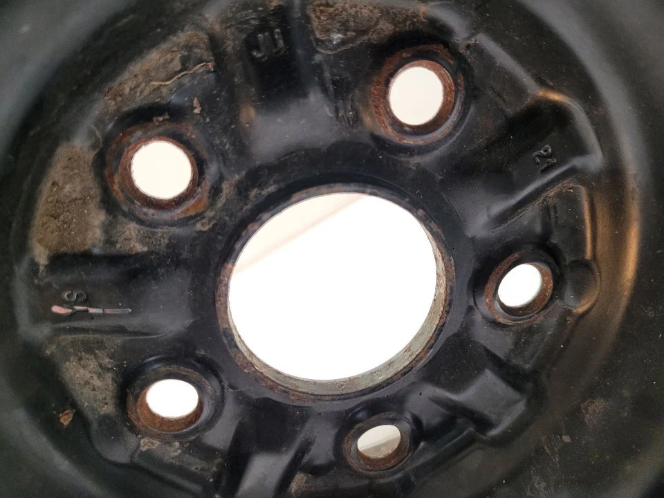 2011 2012 2013 2014 2015 2016 HYUNDAI ELANTRA Wheel 15x6 Steel Without - Image 2 of 4