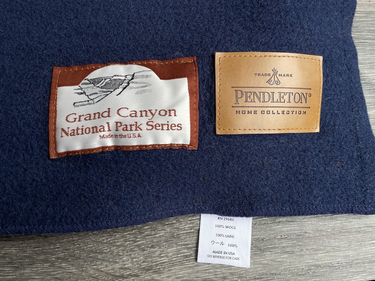Pendleton Wool Blanket Grand Canyon National Park Series Fantastic mThrow 68x52 eBay