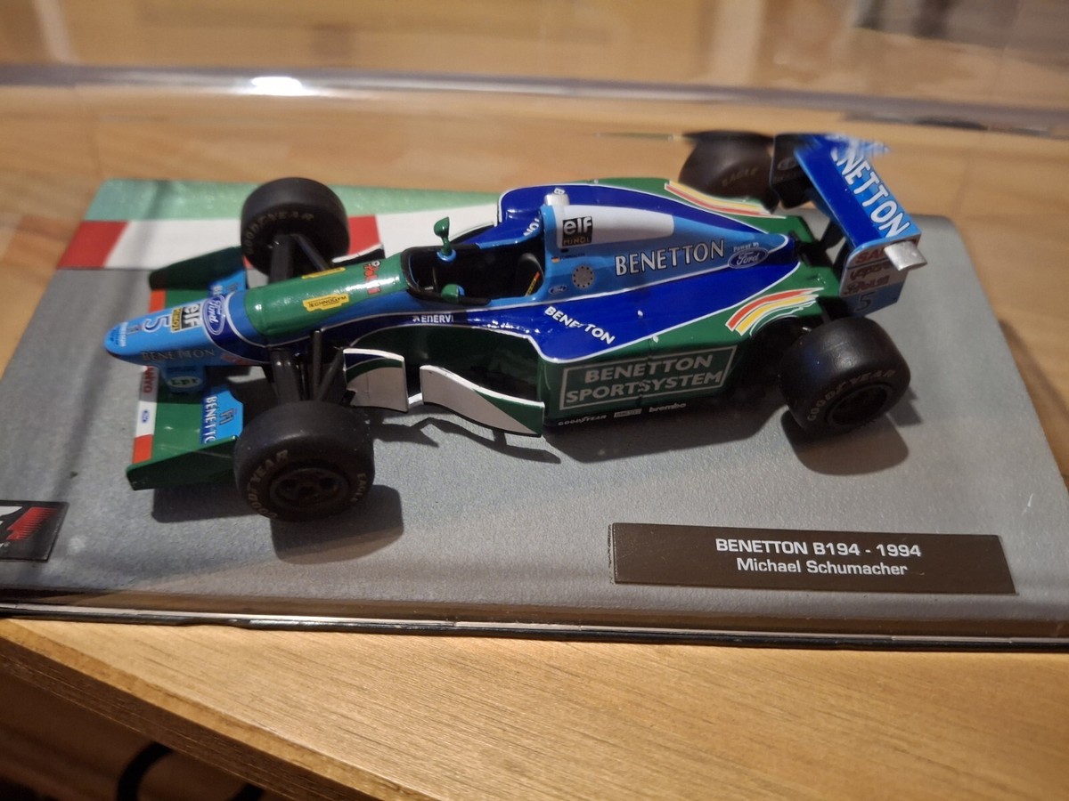 Atlas 1/43 - Benetton B194 1994 Michael Schumacher Model F1 Car | eBay
