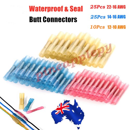 600PCS Heat Shrink Butt Splices Wire Connector Marine Grade Wire Crimp Terminal - Picture 20 of 32