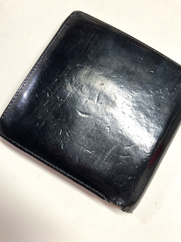 CARTIER VINTAGE PASHA SILBER CC EMBLEM LEDER GELDBÖRSE FALTBAR MÜNZE FRANKREICH SCHWARZ - Bild 21 von 24