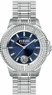 VERSUS by VERSACE UHR STAHL 316L KRISTALLE TOKYO CRYSTAL ANALOG SGM250015