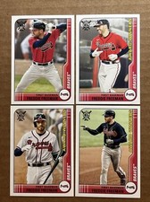 Freddie Freeman 2021 Topps Big League Baseball Cards(4): Base & Award Winners