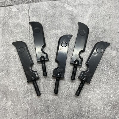 5x Zabuza knight Great Sword Blocks Weapons for Minifigures A8b393 Warcraft