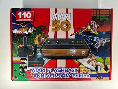 Atari Flashback 50th Anniversary Edition HDMI (TESTED) Console 110 Classic Games