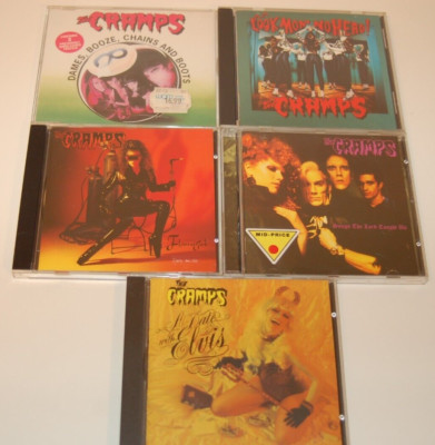 The Cramps CD Sammlung , 5 Stck ,A Date , Look Mom ,Songs The Lord