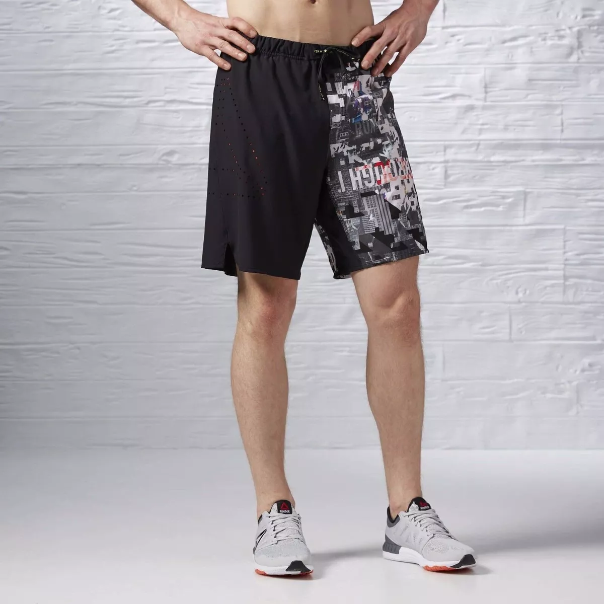 Men&#039;s REEBOK RCF Crossfit One Board Short - MSRP $70 | eBay