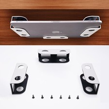 BYMECOST Under Desk Laptop Storage Mount, Metal Under Desk Laptop Holder, for...