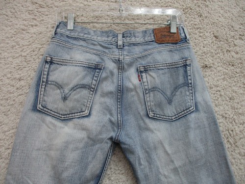 Levis 514 Jeans 18 Boys 29x29 Youth Size Blue Denim Slim Straight Leg Modern Fit - Picture 8 of 16