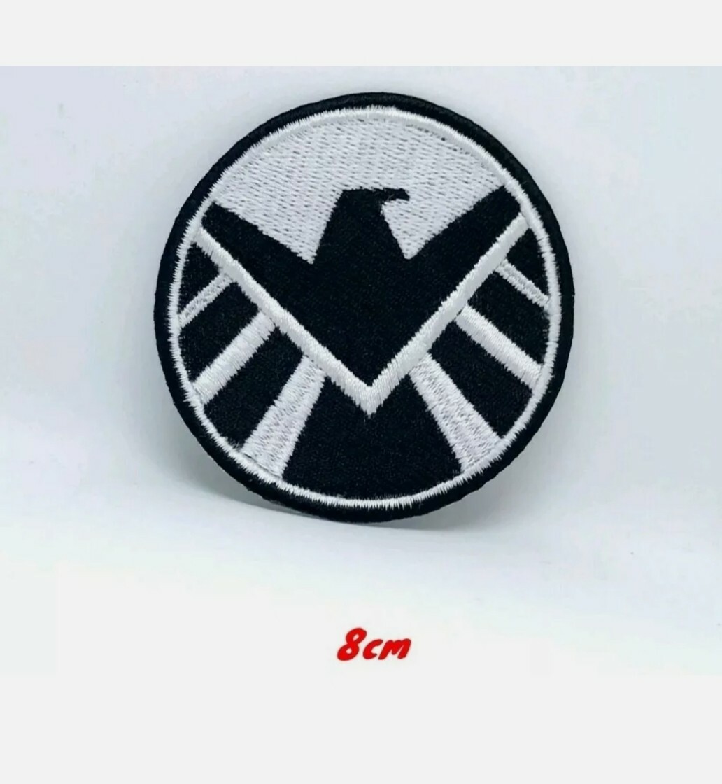 Marvel Shield Patch Shield Comic Marvel Iron or Sew on Embroidered Patch | eBay UK