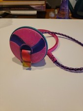 Vintage Pink Purple Blue Skip It Ribbon Streamer Rainbow Skipit Toy Hasbro