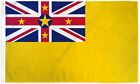 New Listing"Niue" flag 3x5 ft polyester banner sign Oceania