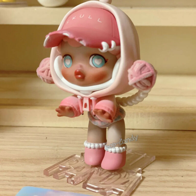 POP MART x SKULLPANDA Hype Panda Pink Girl Mini Figure POP MART x SKULLPANDA Hype Panda Pink Girl Mini Figure